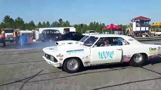 Just racing the old mustang