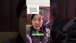 🧞‍♀️:Amy Chen 🇹🇼🇺🇲 {👩🏻‍🏫🤔} responds to the 🃏🤡ish 🗣️:More ✊🏻's are killed🔪💀 by👮🏻‍♂️👮🏻‍♀️ brutality