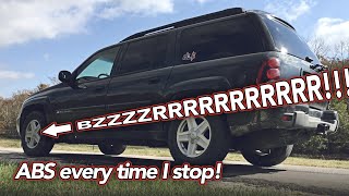 Brake pedal buzz at stops - ABS kicks on at stops - Cleaning Wheel Speed Sensors - GM Truck