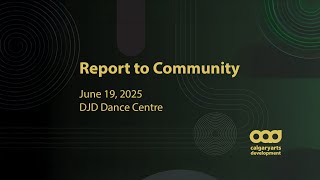 2025 Report To Community