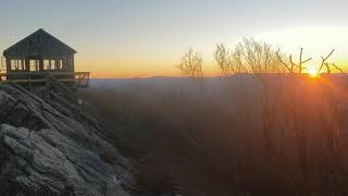 Autumn sunrise on the Allegheny trail. Nov 4th, 2020