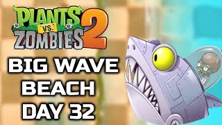 Plants vs Zombies 2 Big Wave Beach Day 32