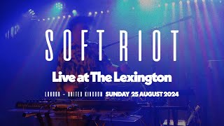 SOFT RIOT — Live at The Lexington, August 2024 — 3 Songs (Synth, Darkwave, New Wave)