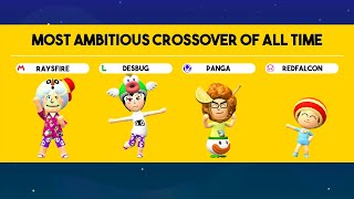 THE MOST AMBITIOUS MARIO MAKER CROSSOVER OF ALL TIME (ft. Desbug, PangaeaPanga, RedFalcon)