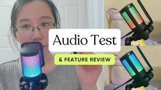 Low Budget Gaming USB Microphone Audio Test & First Impression Review | FIFINE A6V Condenser Mic
