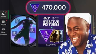 New Daily Picks & Star Scout Are The Best! Crazy Luck #fcmobile