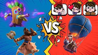 INSANE HARD MATCHES 😱 With New Hero Balloon Deck 🔥 This Was WAY TOO CLOSE 😳