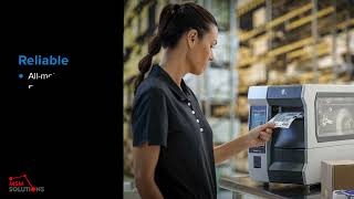 Fast Printing of Labels, Tags & Receipts with Zebra's ZT400 Series Industrial Barcode Printers