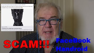 FaceBook HANDROID Scam - WARNING!