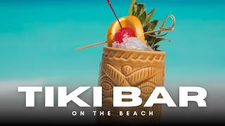 Tiki Bar on the Beach