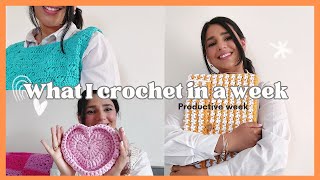 What I Crochet In A Week As a Mom of Two 🧸🧸  💖💗