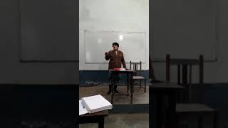 Class room Lecture on Criminology by Dr Naipali