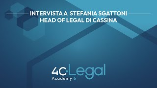 Intervista a  Stefania Sgattoni, Head of Legal di Cassina