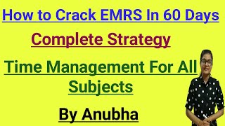 How to Crack EMRS In 60 Days//60Days Strategy to Crack Eklavya Model Residential School