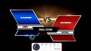 #Fan_Gamer_Series vs #Noob_Dominator Youtubers custom match.