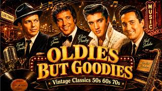 Sinatra, Tom Jones, Engelbert, Elvis, Paul Anka, Carpenters - Golden Oldies 50s 60s 70s Love Songs