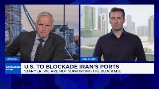 U.S. set to blockade Iran's ports after peace talks fail