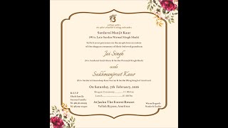 Shagun Ceremony Jai Singh & Sukhmanpreet Kaur