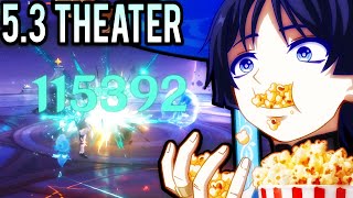 C6 R5 Wanderer vs 5.3 Imaginarium Theater Bosses [Genshin Impact]