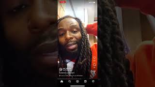 Kali Amunra Ig Live “They Locked Me Up Last Night”