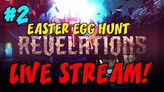 BO3 ZOMBIES REVELATIONS ULTIMATE EASTER EGG HUNT LIVE STREAM! (Part 2)