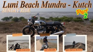 Hidden Gem of Mundra! Luni Beach Sunday Ride Adventure. Gt Crashed 😬