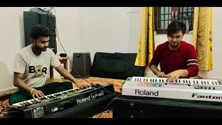 ♥️♥️🎹#sara_sara_din #mastersaleem #music #part_cover #pn #keyboard #instrumental #trending