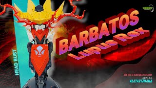 [Review] ALAYAVIJNANA AWS-G-08  Gundam Barbatos Lupus REX Head Bust Model kit