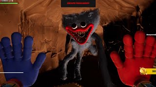 Poppy Playtime Escape Trials in Fortnite gameplay | Huggy Wuggy and Smiling Critters Scene