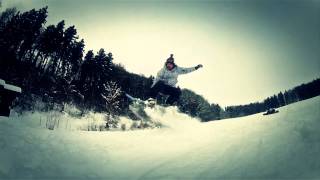 Snowboard - Slow Motion - GoPro