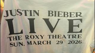Justin Bieber - YUKON (Live From The Roxy Theatre 2026)