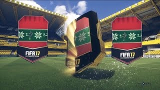 FIFA 17 CHRISTMAS PACK OPENING!!!