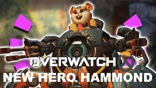 OVERWATCH - NEW HERO HAMMOND HERO 28 (HAMMOND'S WREAKING BALL IN ACTION)