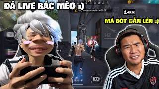 (Free Fire) RENTING A 100M ACC & PLAYING LIVE WITH UNCLE BEAR AND THE ENDING