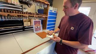 Simple video using a Glass Slicker.