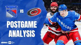 Canes Shutout Rangers 2-0 At The Garden | New York Rangers