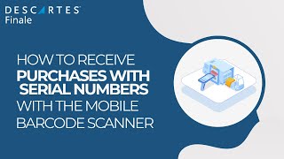 How to receive a purchase order with serial numbers?