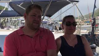 Anton & Vivette share their comments on Sailing Croatia with Med Sailing