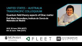 Quantum field theory aspects of Dirac matter