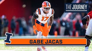 Spotlighting Gabe Jacas | Illinois Football | The Journey