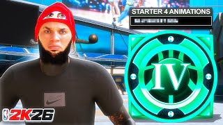 I Hit STARTER 4 & Earned GAME-BREAKING JUMPSHOTS + ANIMATIONS in NBA 2K26