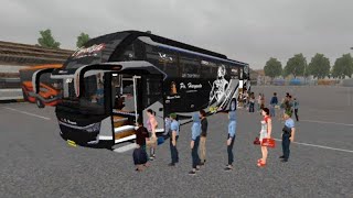 New bus mod 🔥💯 bussid in bus simulator indonesia gameplay