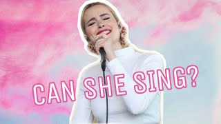 Can Bridgit Mendler sing? (Acoustic version)||Live vocals
