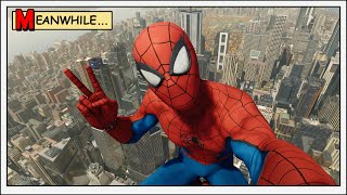 Spider-Man PS4 - Classic Suit Free Roam Gameplay
