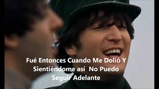 the beatles  I need you  subtitulada español