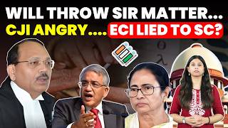 WILL THROW SIR MATTER .....CJI ANGRY....CAUTION LAWYERS....DID ECI LIED TO SC? #supremecourtofindia