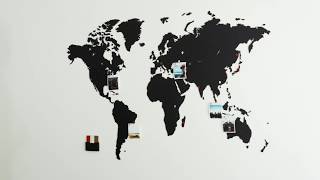 World Map Wall Decoration by MiMi