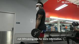 Romanian Deadlift (RDL) with BFR