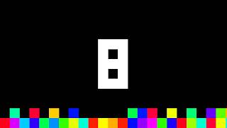 8 Seconds Timer ‐ Flowing Pixels