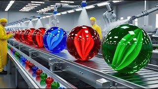 From Broken Glass to Perfect Marbles | Satisfying Manufacturing Process